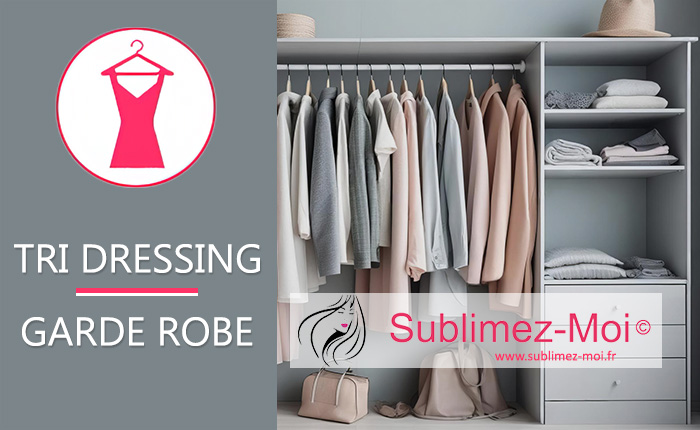 Professionnelle du conseil en image spécialisée en tri dressing
