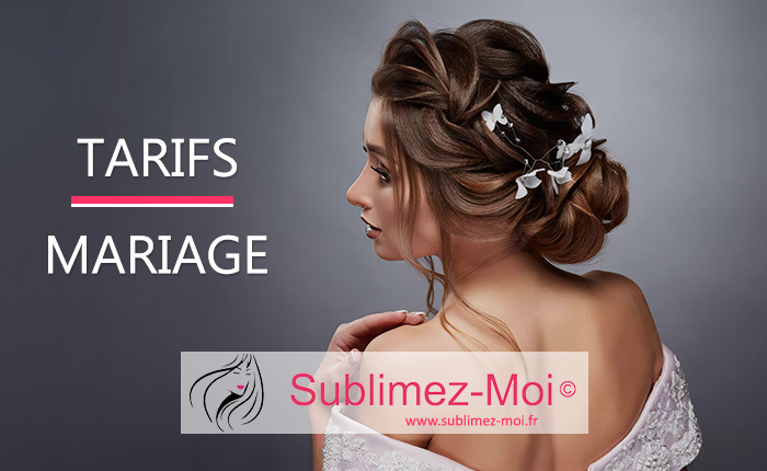 Tarifs conseil en image pour future mariée, forfait coaching mariage personnalisé